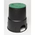 6" Round Green Valve Box Lid | DUBT61