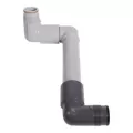 1.5" x 1.25" Reducing Acme x Acme Standard Side Inlet Single-Top Outlet Light Gray Swing Joint | RBG150125ACME