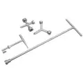 Meter and Curb Box Lid Key, 5.5" Ductile Iron For Yoke Boxes