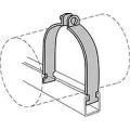 1" Copper-Plated 14 ga Steel AS1200AS Series Tube Clamp | ANV2400323669