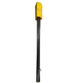 4" x 5" x 21" Vinyl Yellow 100/Bundle Wire Staff Marking Flag | FLG4X5YELLOW