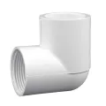 1-1/2" Acme x Socket White PVC 90 Degrees Swing Joint Outlet | LSC507015