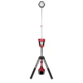 Natural White LED 7.5" x 8" x 40.5" Black/Red Dual Power Tower Light | MKE213120