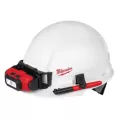 Universal Polyethylene White Front Brim Hard Hat | MKE48731021