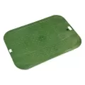 14" x 19" Rectangular Green Irrigation Control Valve Pro-Spec Valve Box Cover | NDB313C