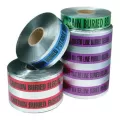 1000' x 3" Water Line Below Blue Polyethylene Detectable Marking Tape | CSTTADT3BW