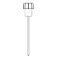 2" For PGV-151 201 Plastic Inline Valves Bleed Screw Assembly | HTP427100