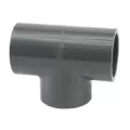 1-1/2" Acme Gray PVC Double Swing Tee | LSC305015