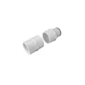 1-1/4" Female Acme x Male Acme White PVC Acme Riser Kit | LSCG590003
