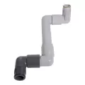 1-1/2" x 1-1/4" Reducing Acme x Acme 1-1/4" x 12" Light Gray Swing Joint | RBGSJ12125R3TS