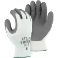 Cotton/Polyester Latex Coating Gray Seamless Gloves | YLS301TF