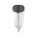 Action Machining Clear Canister, For AFI Filter 1.5" | AFICA15