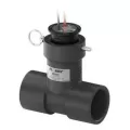 0.22 to 33 gpm 1" QS200 Series Insertion Ultrasonic For Irrigation Controllers Flow Meter | FLMQS20010