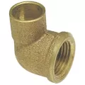 2" Solder Cup x FNPT Bronze 90 Degrees 707-3 Series Elbow | SFB90CF020