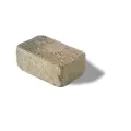 4" X 6-7/8" X 2-3/4" Half Limestone Classic Brussels Block Paver |  1090H00729021-0