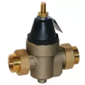 3/4" FNPT Lead-Free Copper Silicon Alloy 300 psi LFN45BM1-DU Double Union Water Pressure Reducing Valve | WATLFN45BM1DU