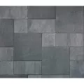 Basalite Building Products Stone Paver, 12" x 12" Torino Interlocking Artisan Slate Premier | 100070481