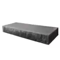 6" x 48" x 18" Charcoal Landings Step Unit | BEL16203371