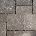 5" x 5" Small Square Sterling Gray Strassen Bavaria Stone Paver | BOR4BQ05