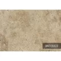 Marmiro Stones Paver, 8" X 1-3/16" Dark Brown Terra | TR-A-8FPx1 3/16