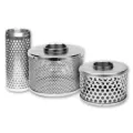 7" Dia x 6.08" H Stainless Steel For Centrifugal Pumps Basket Strainer | MUNMBSA3