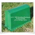 27" x 10" x 19" Green Fiberglass For 1/4 to 1" RPZ Backflow Protection Device Backflow Enclosure | PDW1530