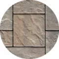 1-3/4" x 7" x 16" Champlain Gray Overlay Venetian Slate Riser | TBI000478