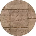 Techo-Bloc Blu 60mm Slate Paver, 6" x 13", Chestnut Brown | 002061