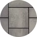 Techo-Bloc Blu 60mm HD² Smooth Paver, 6" x 13", Onyx Black | 005518