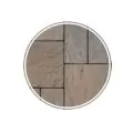 Techo-Bloc Eva Paver, Champlain Grey, 3-Piece | 007835