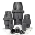 1-1/2" Threaded PVC 150 psi Spring Loaded Foot Valve | MUNFV150T