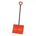 Extra Large D-Grip 50" x 17-7/8" Polyethylene Orange Snow Shovel | BGF1199