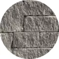 6" Chestnut Brown Mini-Creta Double Sided Wall | TBI000254