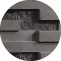 Techo-Bloc Double Sided Wall, 2-15/16" x 20" Graphix | 007970