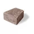 4" X 9" X 8" Granite Small Tapered Brussels Dimensional Stone Wall Block | 1599WT0125121-0