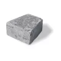 4" X 9" X 8" Granite Small Tapered Brussels Dimensional Stone Wall Block | 1599WT0125121-0