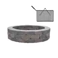 36" X 52" Sierra Fire Pit Sunset Firepit Wall Unit |  RS-CON030