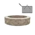 36" X 52" Sierra Fire Pit Sunset Firepit Wall Unit |  RS-CON030