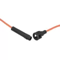125 VAC 32 VDC 1/4" x 1-1/4" Black/Orange For 5 x 20 mm Fuse Fuse Holder | TECINLFUSEHLD