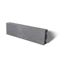 19" x 14" x 3" Light Gray Coping U-Cara Wall Block | UNPUCARAUCLG