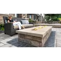 19" x 14" x 3" Light Gray Coping U-Cara Wall Block | UNPUCARAUCLG