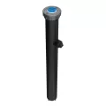 HydroRain 12" Pop-up Spray Head, 0 to 0.1 gpm Plastic Gray Cap HRS 200 with Check Valve | 03022