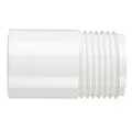 3/4" x 1/2" MHT x Slip White PVC Irrigation Hose Adapter