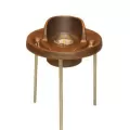 Alliance Outdoor Lighting In-Ground Well Light, 4W to 11W 2700K/3000K/4000K Integrated LED Aged Brass ABS WL400 Series | AOLWL400BT