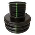 ADS Reducer, N-12 Plain-End HDPE Dual Wall Fabricated Black 15" x 12" | DFD1574AN