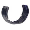 30" Split Black HDPE Dual Wall Band Coupler | DFECP300