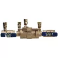 2" FNPT Lead-Free Bronze Cast Copper Silicon Alloy 175 psi LF850 Series Double Check Valve Assembly | FEB850LF020