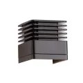 12.6 W 2700K/3900K/4500K/5200K Integrated LED Flat White Die-Cast Aluminum/Brass Zoning/Dimmable Down Light | FXLNLZD3LEDFW