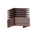 12.6 W 2700K/3900K/4500K/5200K Integrated LED Flat Black Die-Cast Aluminum/Brass Zoning/Dimmable Down Light | FXLNLZD3LEDFB