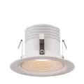 5.3 W 2700K/3700K/4500K/5200K Cree LED White Gloss Cylindrical Zoning/Dimming/Color Down Light | FXLRCZDCWG